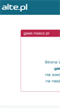Mobile Screenshot of gsse.nsacz.pl