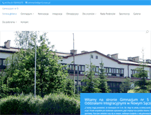 Tablet Screenshot of gim5.nsacz.pl